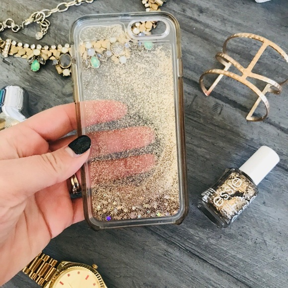 iPhone Gold Star Glitter Case! - Picture 6 of 8